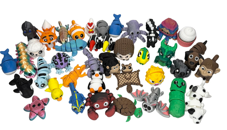 Part 2 GRIT Friends Figurines - Pocket Size Pals