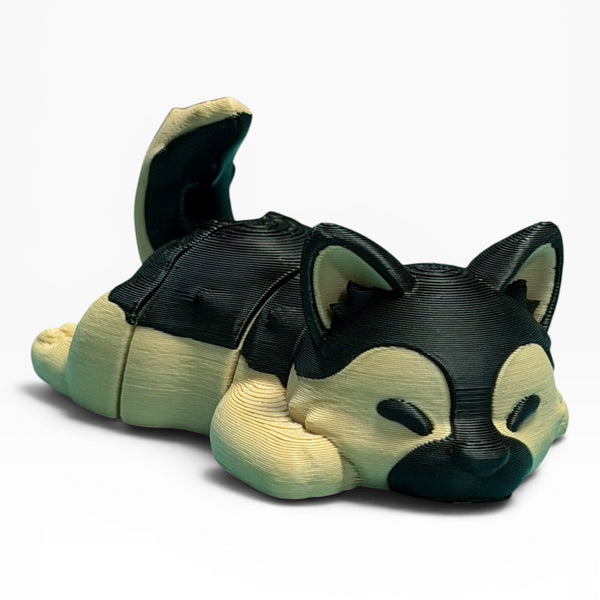 German Shepherd Sleeping Puppy