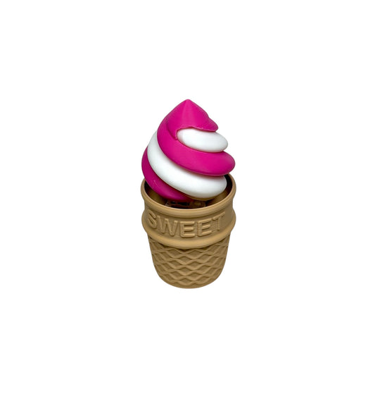 Swirly Cone 3D Printed Fidget Clicker