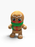 Green Scarf Gingerbread Man