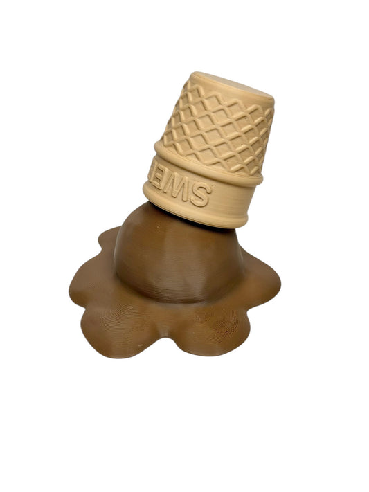 Melted Waffle Cone Clicker