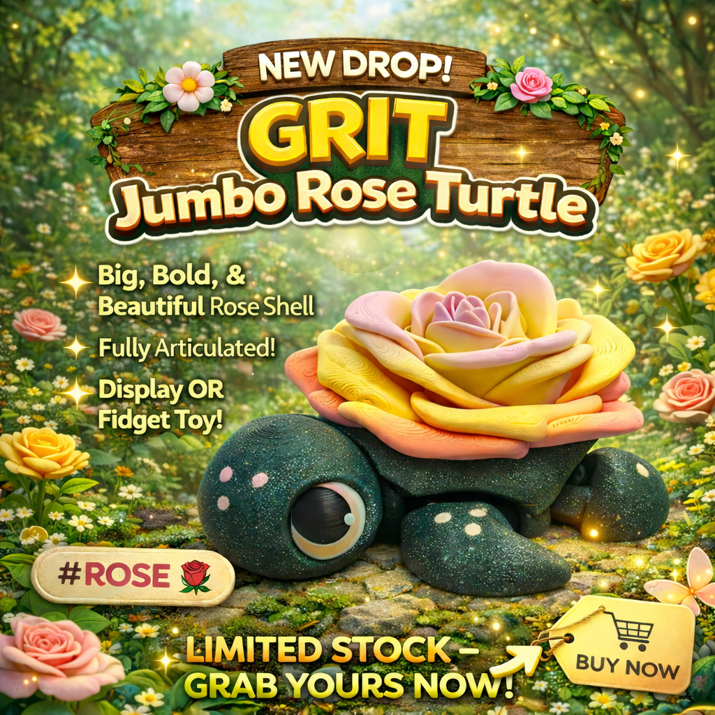 Jumbo Rose Turtle