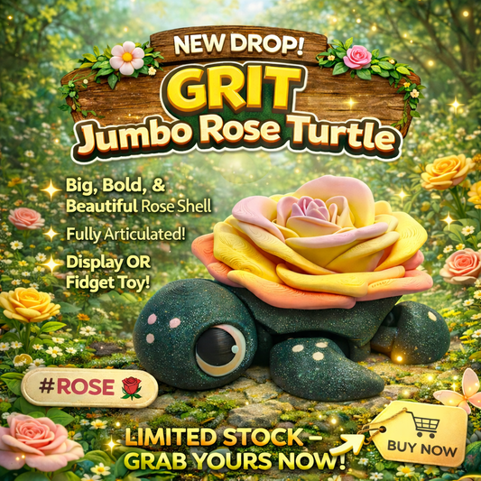 Jumbo Rose Turtle