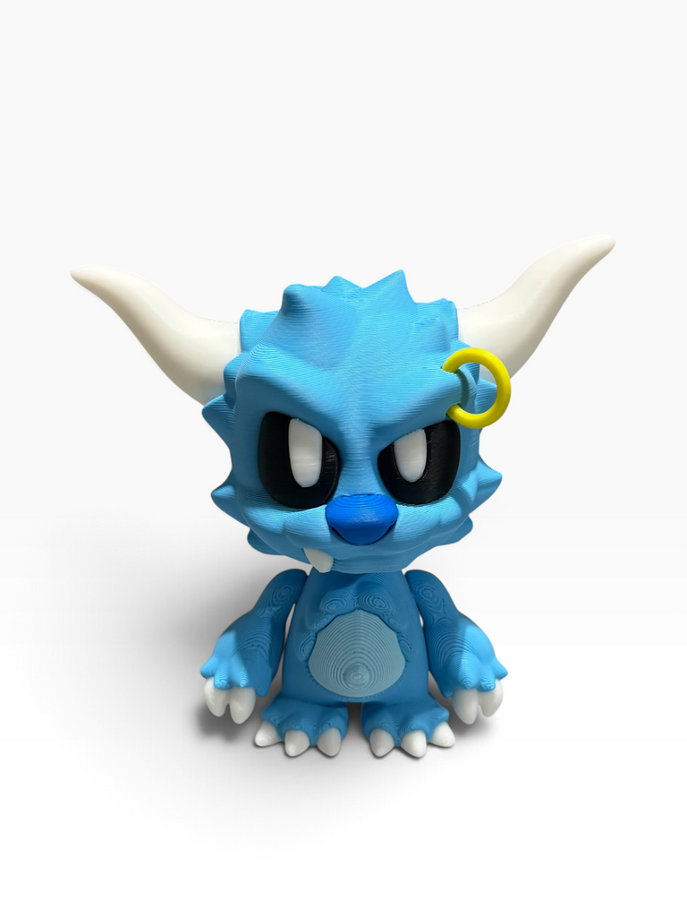 Blue Blob Monster
