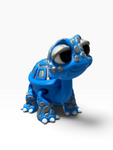 Blue & Silver Tortoise