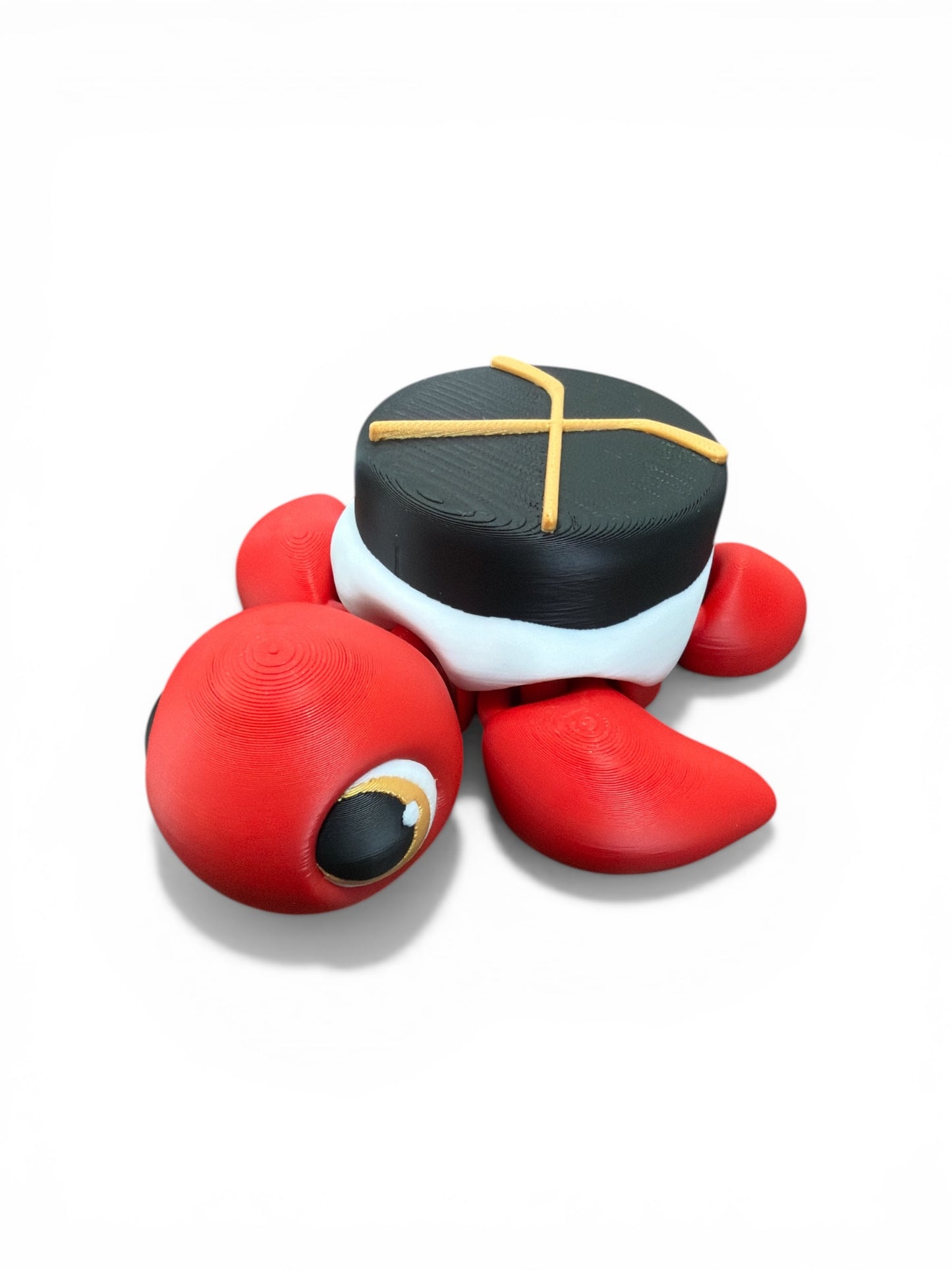 GRIT Friends Jumbo Sports Turtles - 3D Printed
