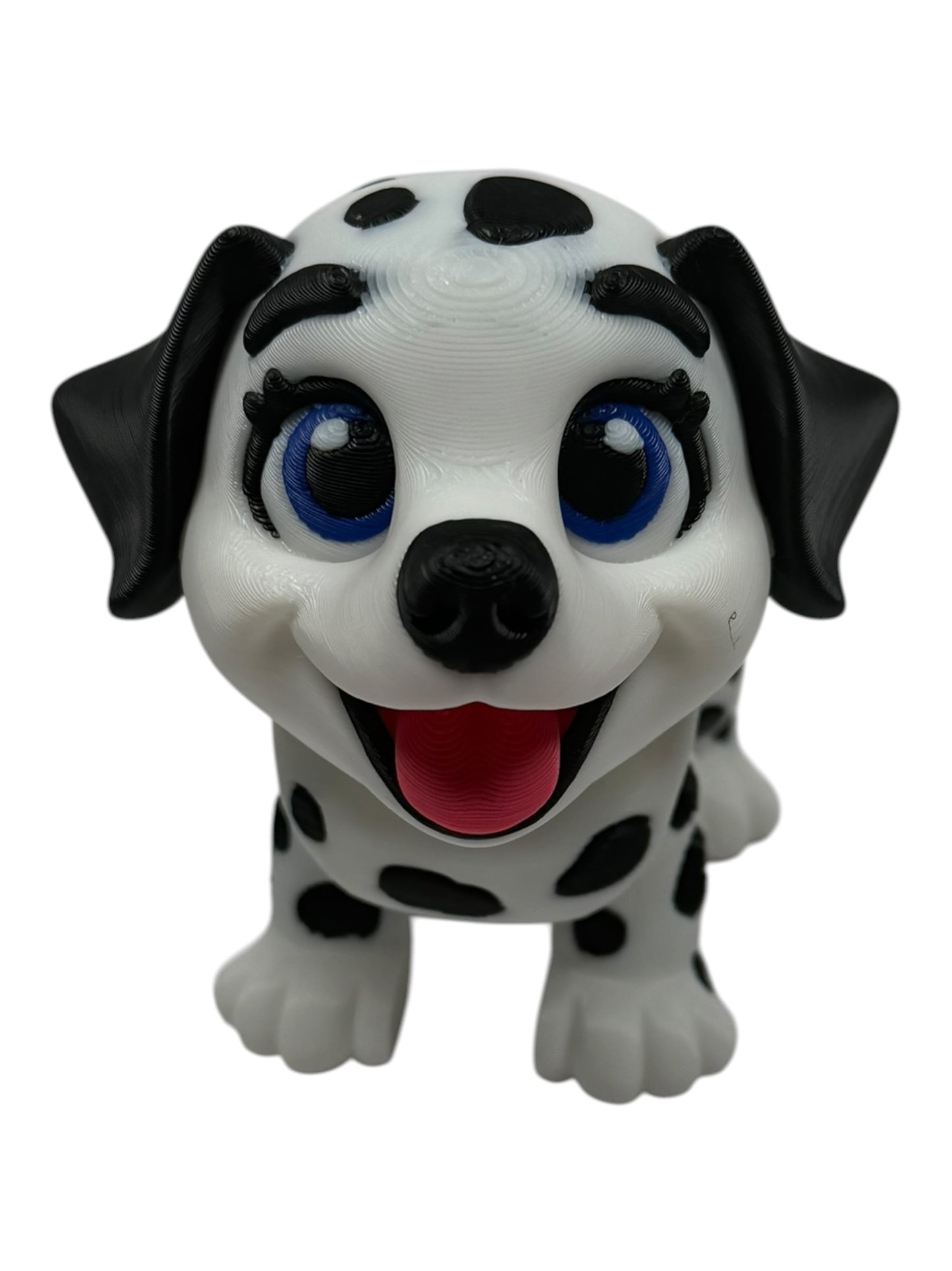 Dalmatian Dog 3D Printed