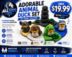 Animal Duck Set with Stand