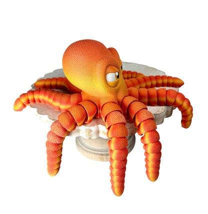 Flexi Octopus | 3D Printed Articulated Sea Creature