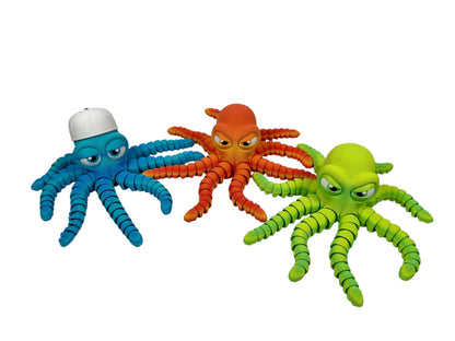 Flexi Octopus | 3D Printed Articulated Sea Creature