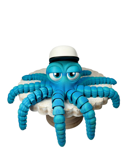 Flexi Octopus | 3D Printed Articulated Sea Creature