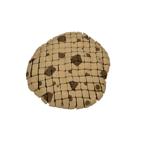 Mesh Floppy Chocolate Chip Cookie Fidget