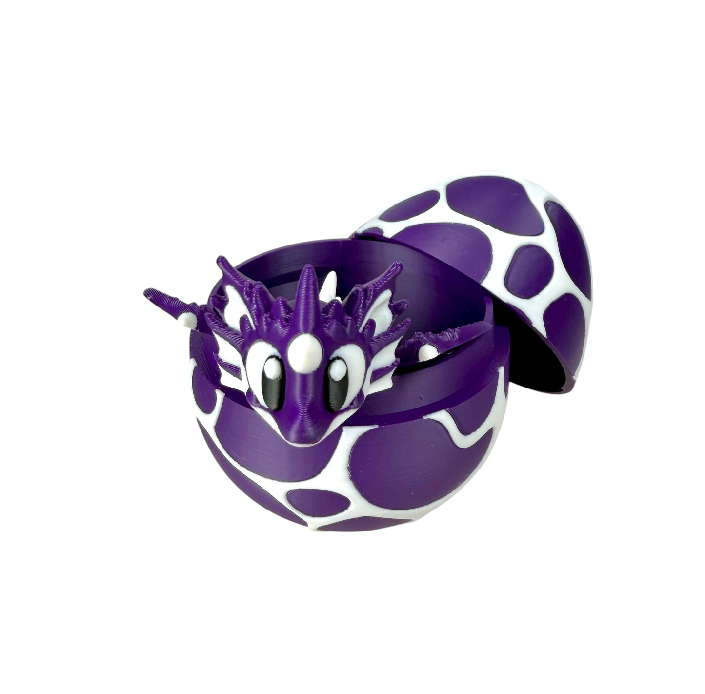 Dragon Egg Set | 3D Printed Egg with Matching Mini Flexi Dragon