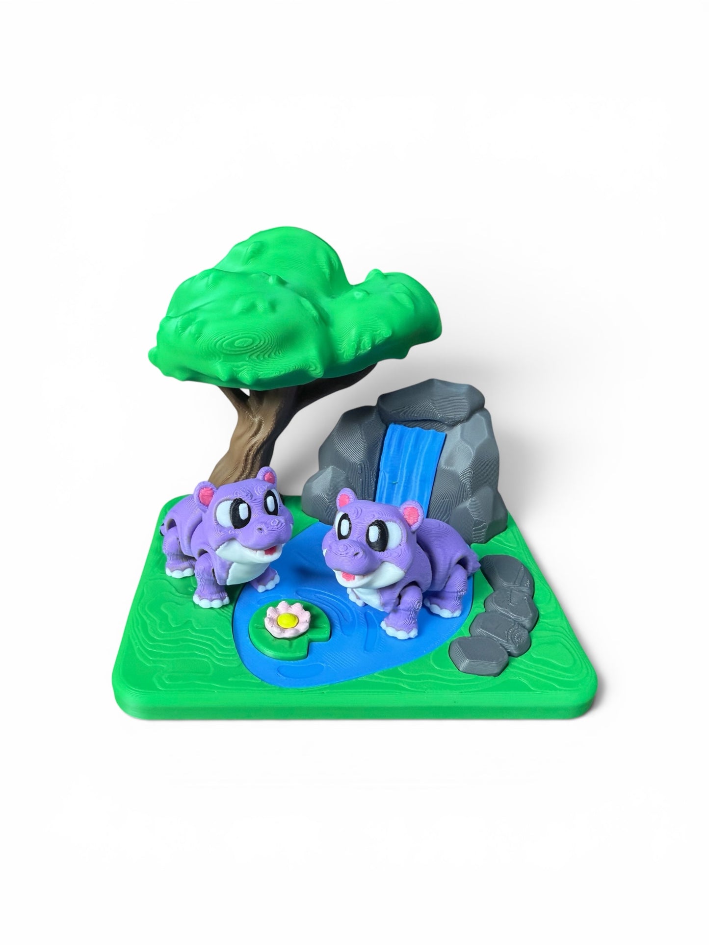 Hippo Waterfall Set